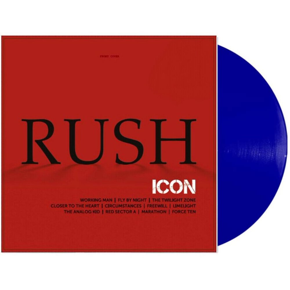 Rush Icon LP ~ Exclusive Colored Vinyl (Cobalt Blue) ~ New/Sealed!